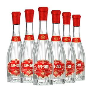献礼版汾酒53度500ml*6瓶装山西杏花村清香型白酒