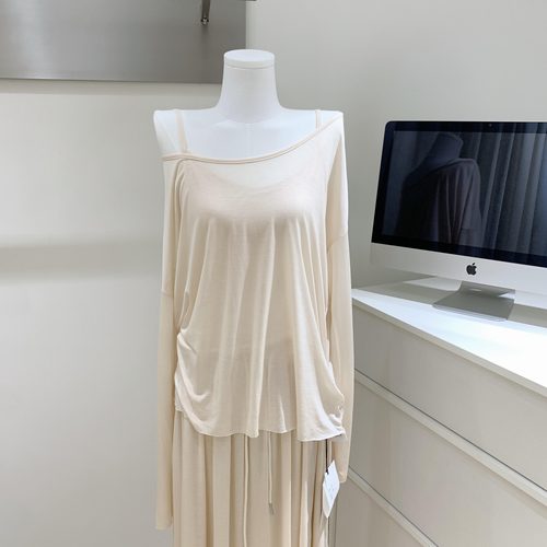 赵露思同款Luna7xi宽松T恤套装