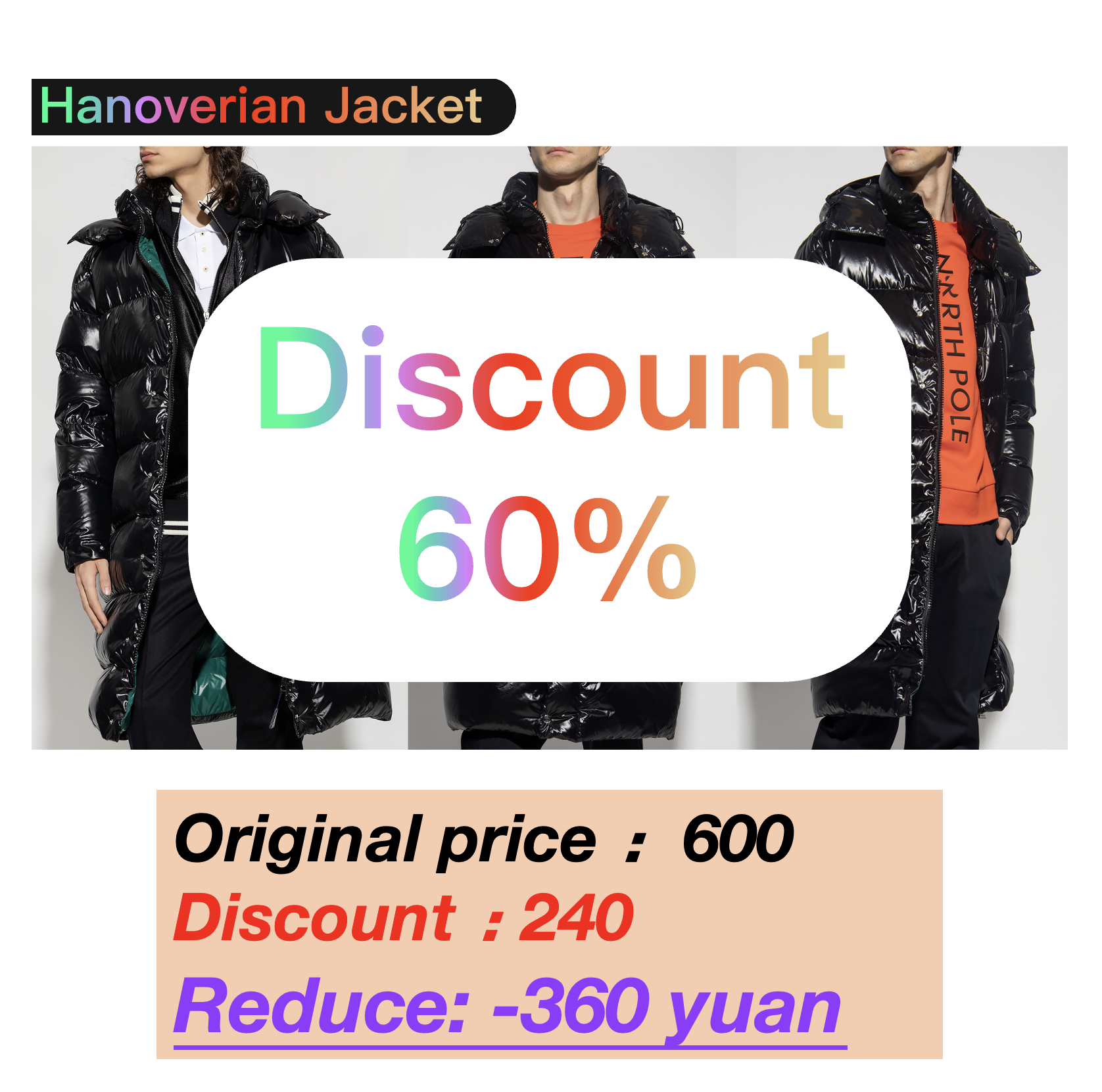 thumbnail for Han Down Jacket Long MY down jacket