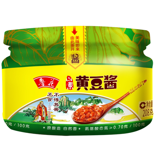 鲁花黄豆酱208g炒菜拌面
