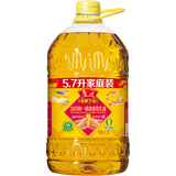 鲁花 香飘万家 5S压榨一级花生油 5.7L 百亿补贴~ 券后109.9元包邮 (需APP端下单)