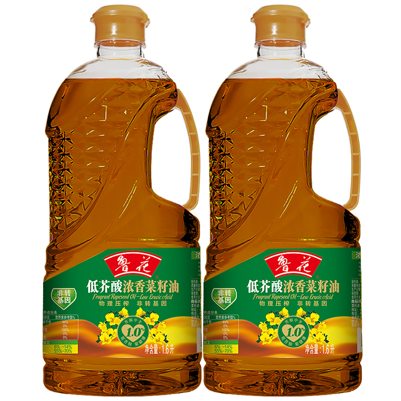 鲁花浓香菜籽油芥酸非转基因