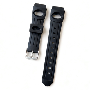 时刻美手表1266型号表带同款配套表带黑色表带配件