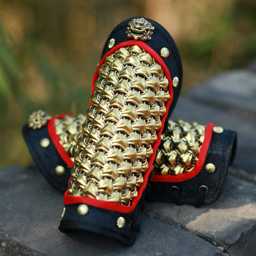 乌衣巷不锈钢山文甲汉服护臂