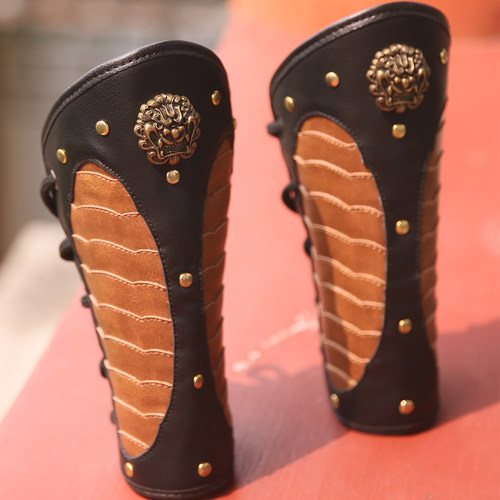 古风皮革汉服护腕乌衣巷