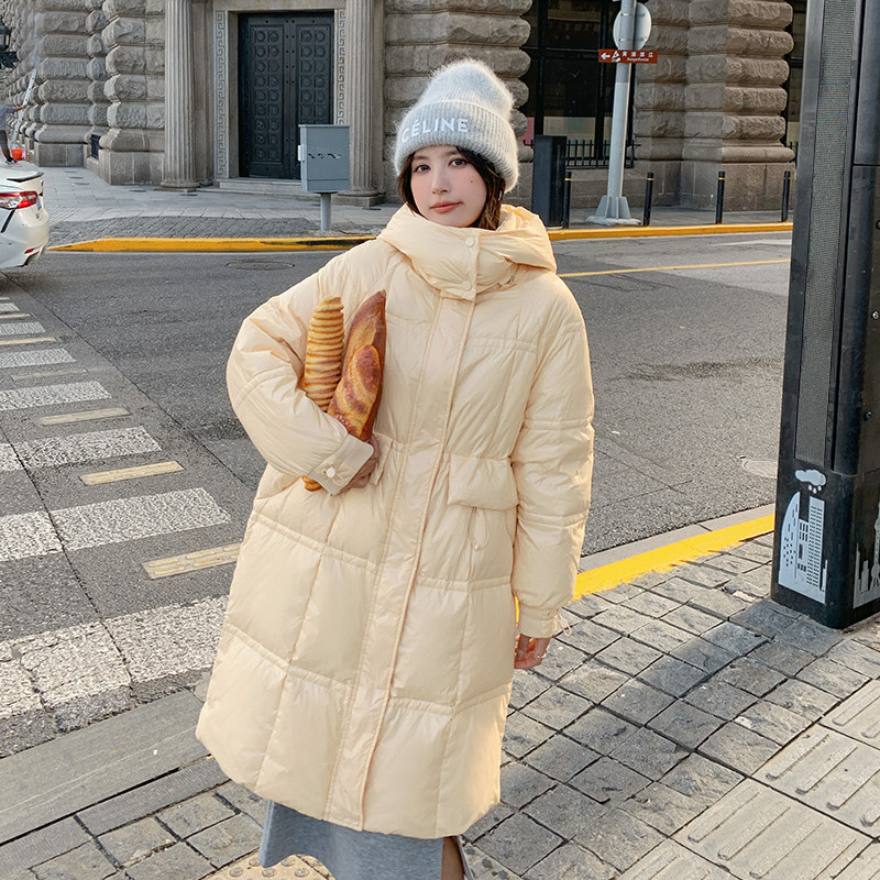 现货新款 加厚中长款羽绒服092-2252-P285控428图片