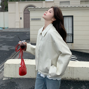 现货蛋白PU皮衣 B092-2606-P145-K238，女装短外套，浙宝092