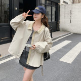 现货抽绳立领外套B092-2609-P145-K238，女装短外套，浙宝092
