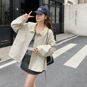 现货抽绳立领外套 B092-2609-P145-K238图片