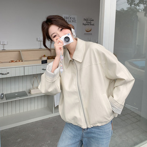 现货蛋白PU皮衣 B092-2606-P145-K238，女装短外套，浙宝092