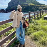 092-2552旅拍羊羔毛P215控318，女装短外套，浙宝092