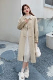 现货新款风双面呢大衣092-2236-P325控458，女装毛呢外套，浙宝092