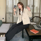现货小个子双面呢092-2329-P245控348，女装毛呢外套，浙宝092