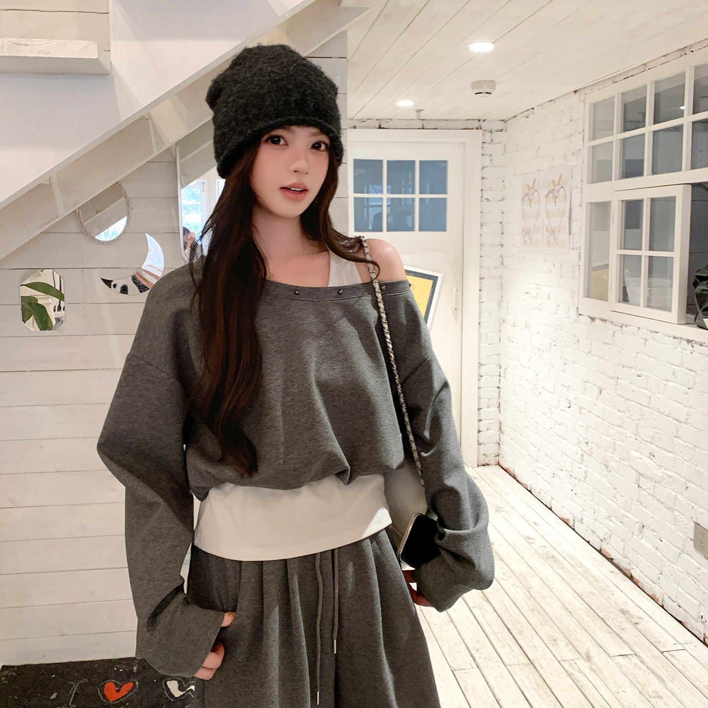 现货092-2603铆钉套装P175控288，女装运动套装，浙宝092