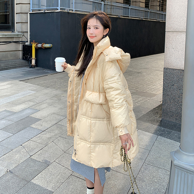 现货新款加厚中长款羽绒服092-2252-P285控428,女装羽绒服,浙宝092