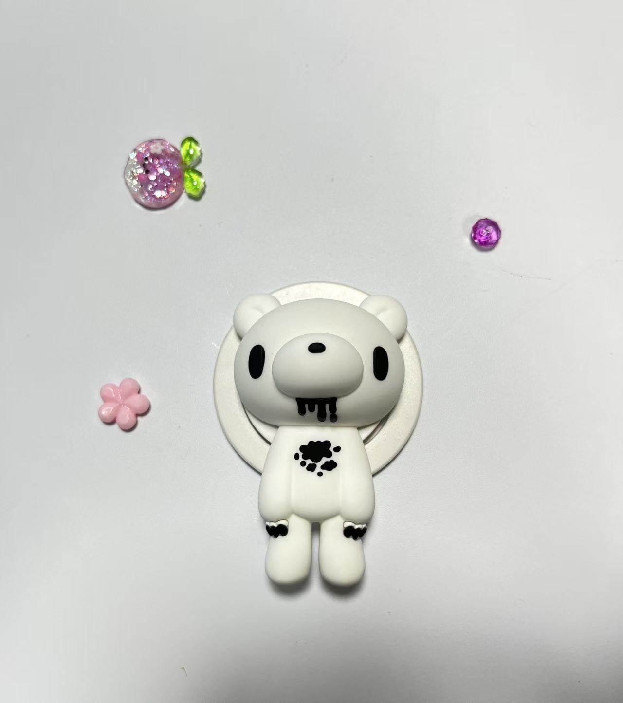 gloomybear 周边暴力熊周边手机支架 360 度旋转磁吸
