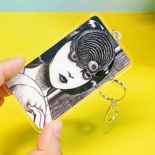 伊藤润二系列周边亚克力挂件眼睛可旋转