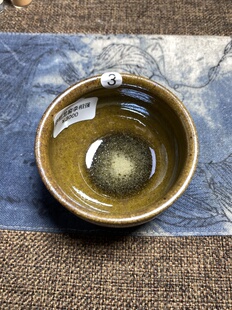 丞相龙窑柴烧建盏小将军口径6.9cm高4.6cm重量87g容量90cc