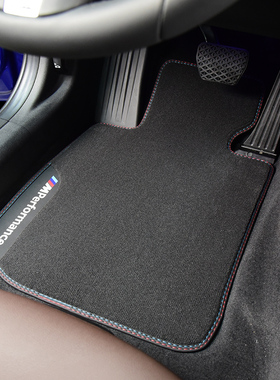 turbo丝绒绒面脚垫适用宝马新3系脚垫电动i3老3系原装位GT雷霆M3