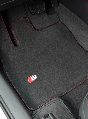 turbo丝绒全包围脚垫适用Q2l Q3 Q5 Q6 Q7 Q8 RS SQ5绒面全包围