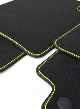 Turbo汽车脚垫适用奔驰全新Gla脚垫新Cla脚垫45AMG原厂GLB地毯式