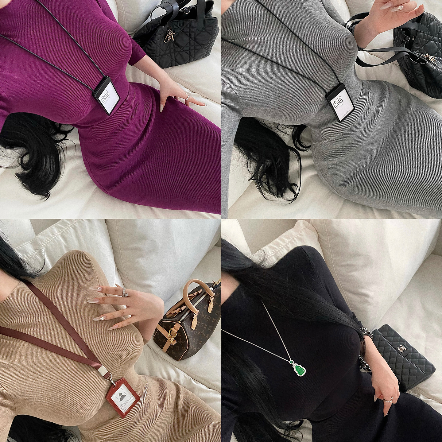 纯欲小高领弹力打底针织衫上衣