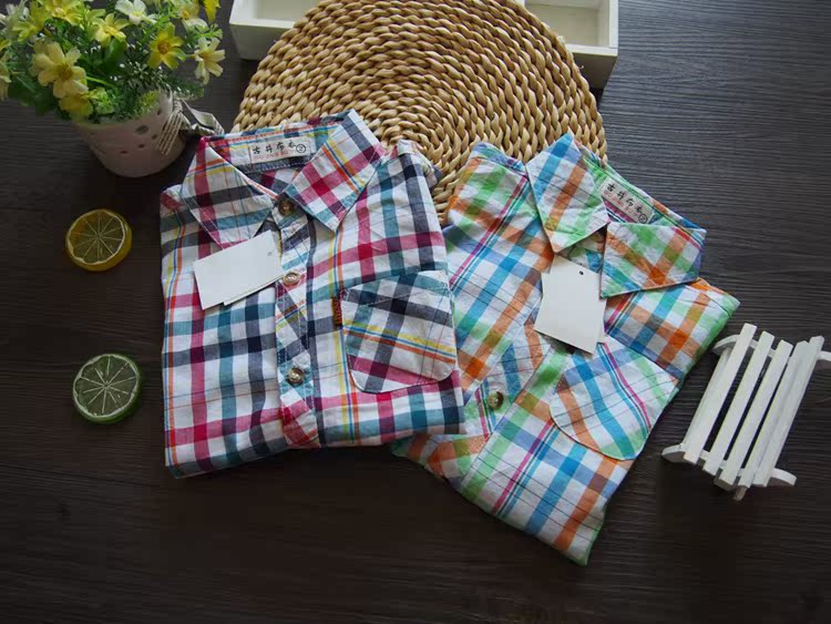 Chemise enfant à manche longue - Ref 2082994 Image 5