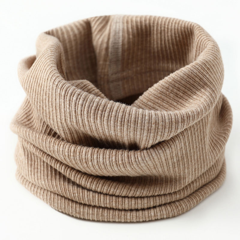 羊毛加厚脖套女户外登山防寒围脖