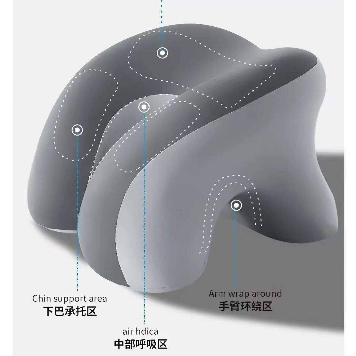 办公室午睡枕工位趴睡枕学生午休睡觉儿童趴趴枕头抱枕
