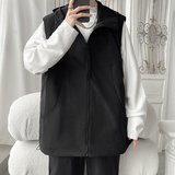 2025秋季工装连帽马甲男式拉链机能休闲外套XZ415-MJ01特P55，男装背心/马甲，星座415