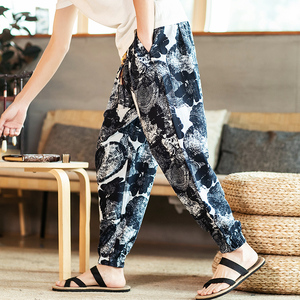 2025秋季休闲裤 宽松束脚裤男士长裤XZ415-K50P45四季有货,男装休闲裤,星座415