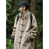 2025冬款中长款大衣皮毛一体男装外套XZ415-YG700P145，女装短外套，星座415