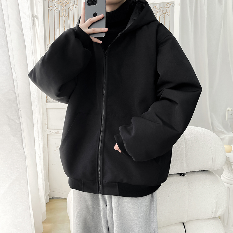 2025冬装连帽棉衣大码宽松棉袄XZ415-M013P115，男装棉衣，星座415
