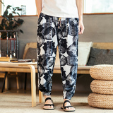 2025秋季休闲裤宽松束脚裤男士长裤XZ415-K50P45四季有货，男装休闲裤，星座415