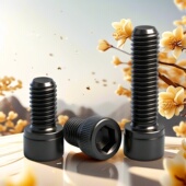 12.9级高强度细牙螺丝圆柱头内六角幼牙M8M10M12M14M16杯头细扣