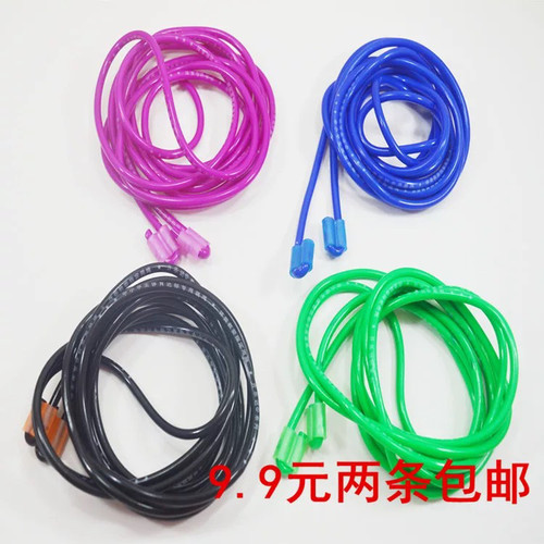 无柄跳绳果冻色中考专用小学生幼儿园体育运动健身锻练专注力训练