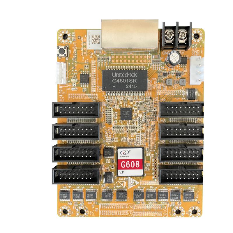 G608室内全彩户外广告屏控制卡