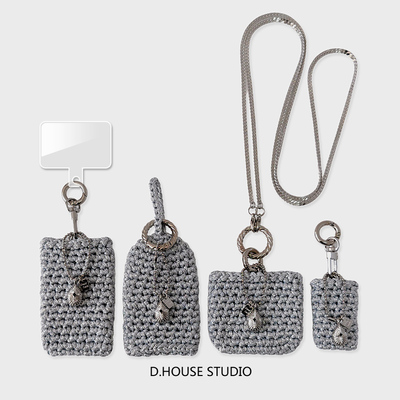 汽车钥匙扣耳机包迷你水滴卡套