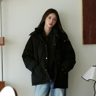 面包服外套 轻便显瘦棉服女设计感宽松休闲保暖连帽时尚 RPB Brand