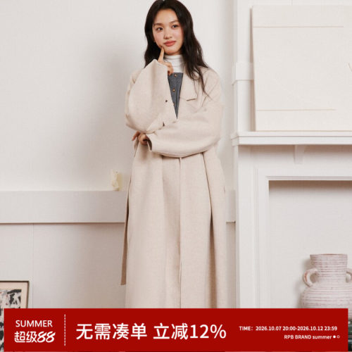 中长款羊毛呢大衣RPBBrand