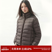 RPB 90白鸭绒排骨羽绒服女保暖外套轻冬季 BRAND美式 显瘦立领短款