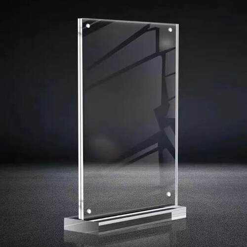 B5台卡强磁台签亚克力展示牌