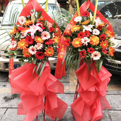 南昌开业花篮同城鲜花速递东湖区西湖新建区商务会议乔迁庆典花蓝