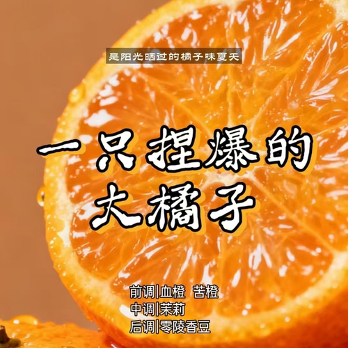 橘子味衣物香氛喷雾持久留香