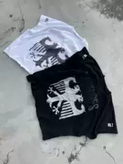 Ceiling Hainan Vultures2 Listening Party Kanye Yeezy Gosha Merch Double-Headed Eagle Short Sleeve