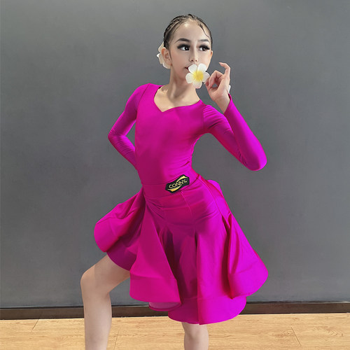 CONNY儿童拉丁舞套装规定服