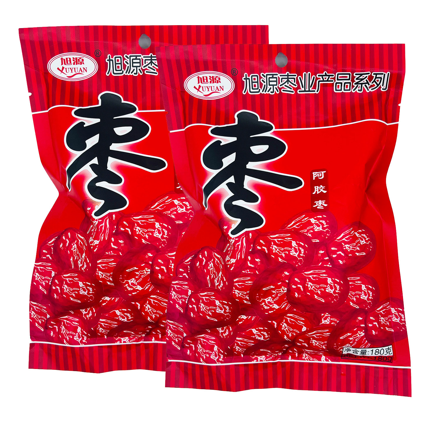 沧州特产阿胶大红枣180g袋装香甜无核蜜枣金丝枣超市零食整箱包邮