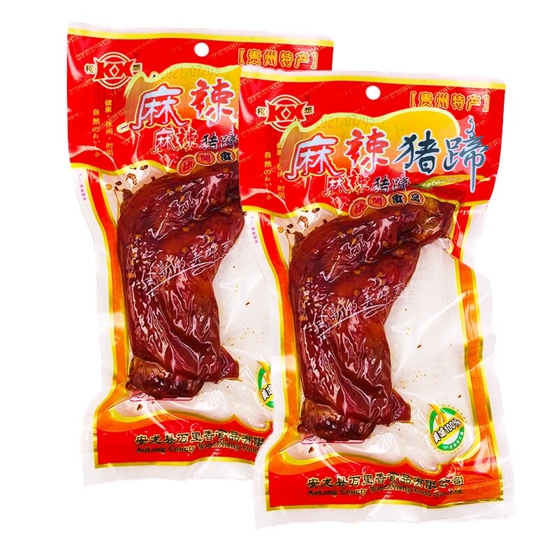 柯想麻辣卤猪蹄真空开袋即食猪脚图片
