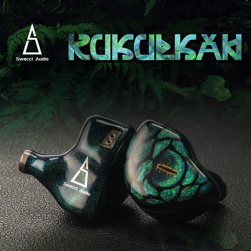swecci audio kukulkan库库尔坎2动圈6动铁4静电2骨传导HiFi耳机