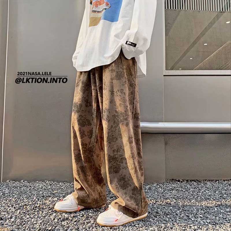 2026潮男宽松束脚休闲裤百搭